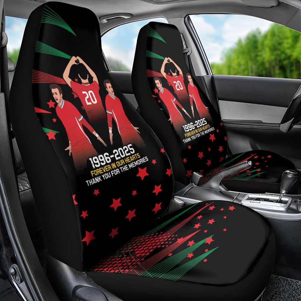 Portuguese Footballer Memorial Car Seat Cover 1996-2025 Forever In Our Hearts - Wonder Print Shop