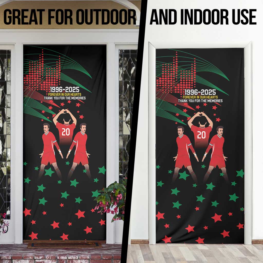 Portuguese Footballer Memorial Door Cover 1996-2025 Forever In Our Hearts - Wonder Print Shop