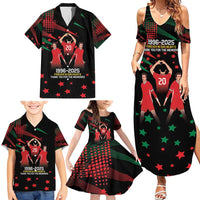 Portuguese Footballer Memorial Family Matching Summer Maxi Dress and Hawaiian Shirt 1996-2025 Forever In Our Hearts - Wonder Print Shop