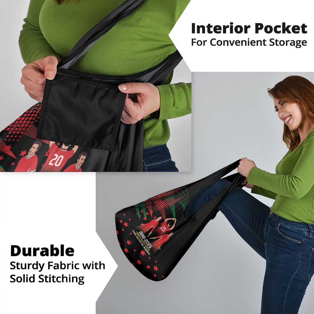 Portuguese Footballer Memorial Grocery Bag 1996-2025 Forever In Our Hearts - Wonder Print Shop