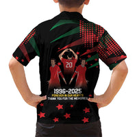 Portuguese Footballer Memorial Hawaiian Shirt 1996-2025 Forever In Our Hearts - Wonder Print Shop