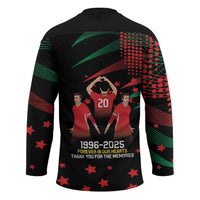 Portuguese Footballer Memorial Hockey Jersey 1996-2025 Forever In Our Hearts - Wonder Print Shop
