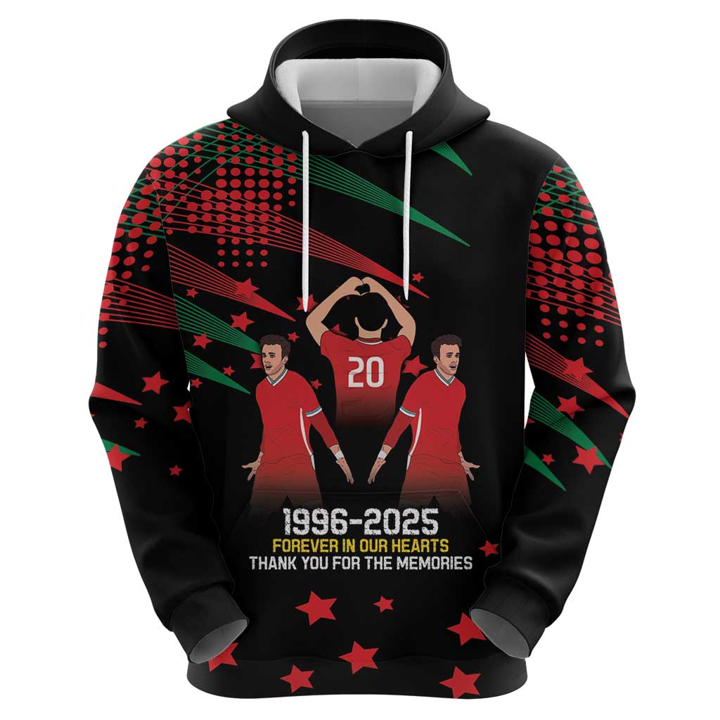 Portuguese Footballer Memorial Hoodie 1996-2025 Forever In Our Hearts - Wonder Print Shop