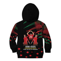 Portuguese Footballer Memorial Kid Hoodie 1996-2025 Forever In Our Hearts - Wonder Print Shop
