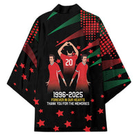 Portuguese Footballer Memorial Kimono 1996-2025 Forever In Our Hearts - Wonder Print Shop