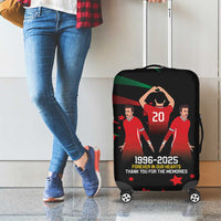 Portuguese Footballer Memorial Luggage Cover 1996-2025 Forever In Our Hearts - Wonder Print Shop