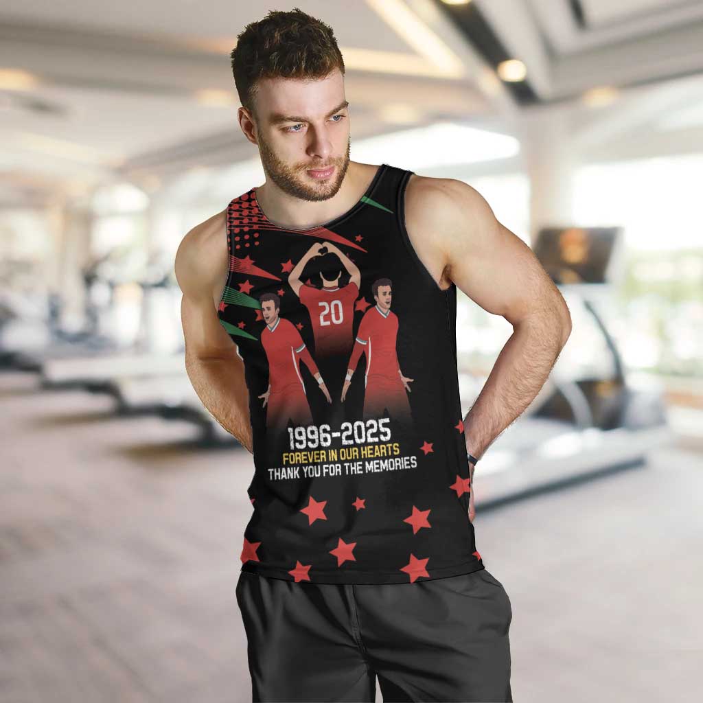 Portuguese Footballer Memorial Men Tank Top 1996-2025 Forever In Our Hearts - Wonder Print Shop