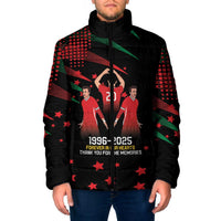 Portuguese Footballer Memorial Padded Jacket 1996-2025 Forever In Our Hearts - Wonder Print Shop