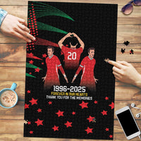 Portuguese Footballer Memorial Puzzle 1996-2025 Forever In Our Hearts - Wonder Print Shop
