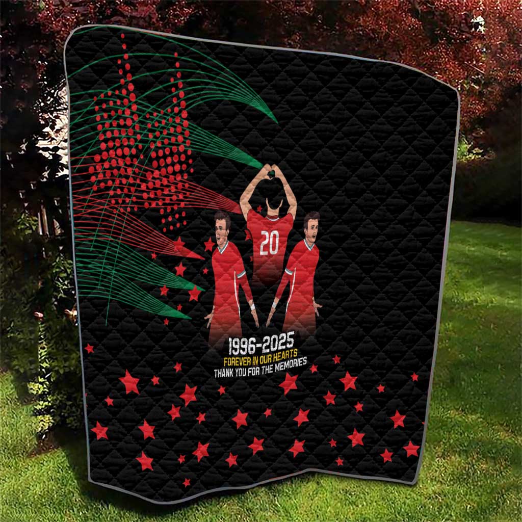 Portuguese Footballer Memorial Quilt 1996-2025 Forever In Our Hearts - Wonder Print Shop