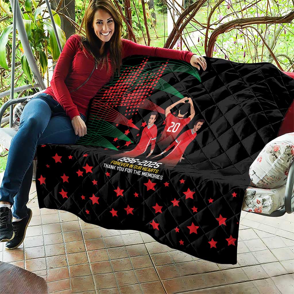 Portuguese Footballer Memorial Quilt 1996-2025 Forever In Our Hearts - Wonder Print Shop