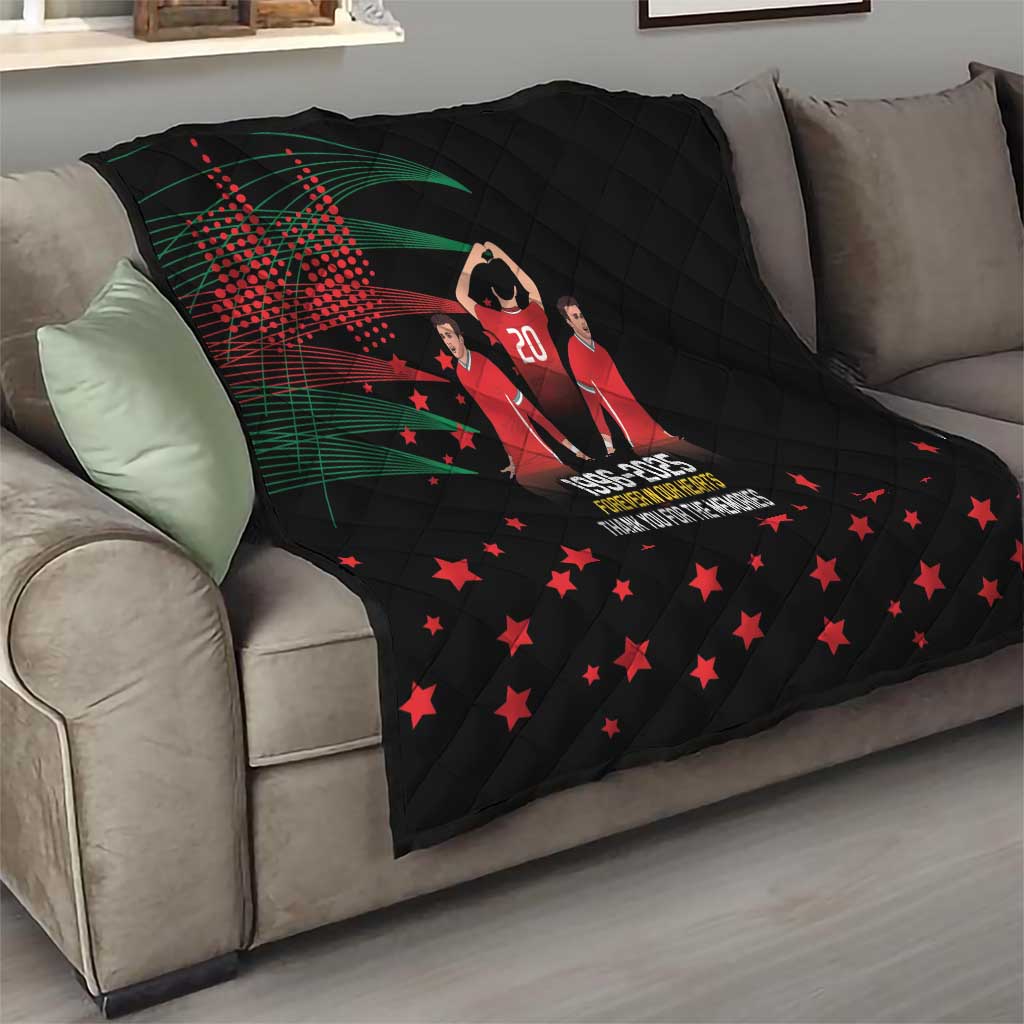 Portuguese Footballer Memorial Quilt 1996-2025 Forever In Our Hearts - Wonder Print Shop