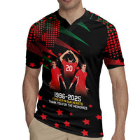 Portuguese Footballer Memorial Rugby Jersey 1996-2025 Forever In Our Hearts - Wonder Print Shop