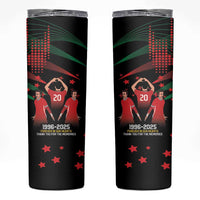 Portuguese Footballer Memorial Skinny Tumbler 1996-2025 Forever In Our Hearts - Wonder Print Shop