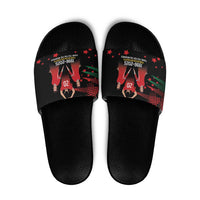 Portuguese Footballer Memorial Slide Sandals 1996-2025 Forever In Our Hearts - Wonder Print Shop