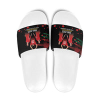 Portuguese Footballer Memorial Slide Sandals 1996-2025 Forever In Our Hearts - Wonder Print Shop