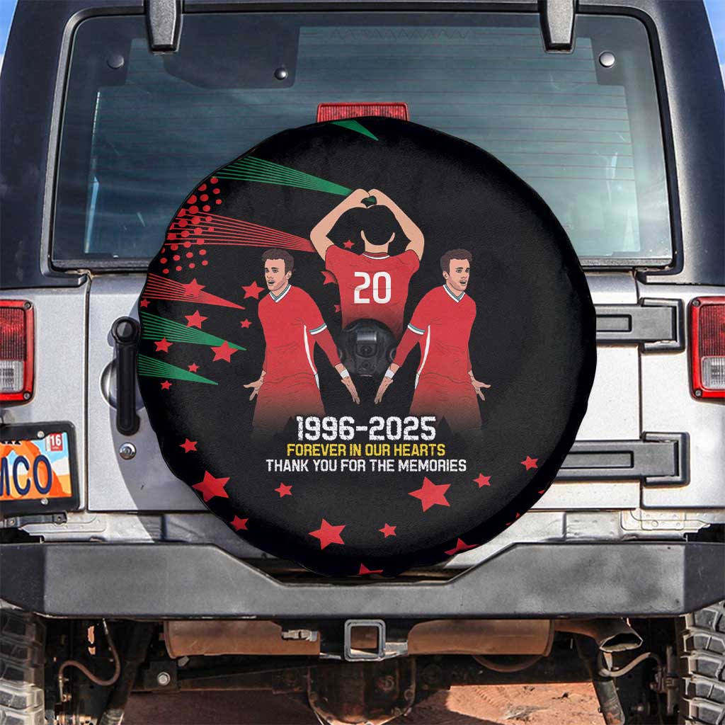 Portuguese Footballer Memorial Spare Tire Cover 1996-2025 Forever In Our Hearts - Wonder Print Shop
