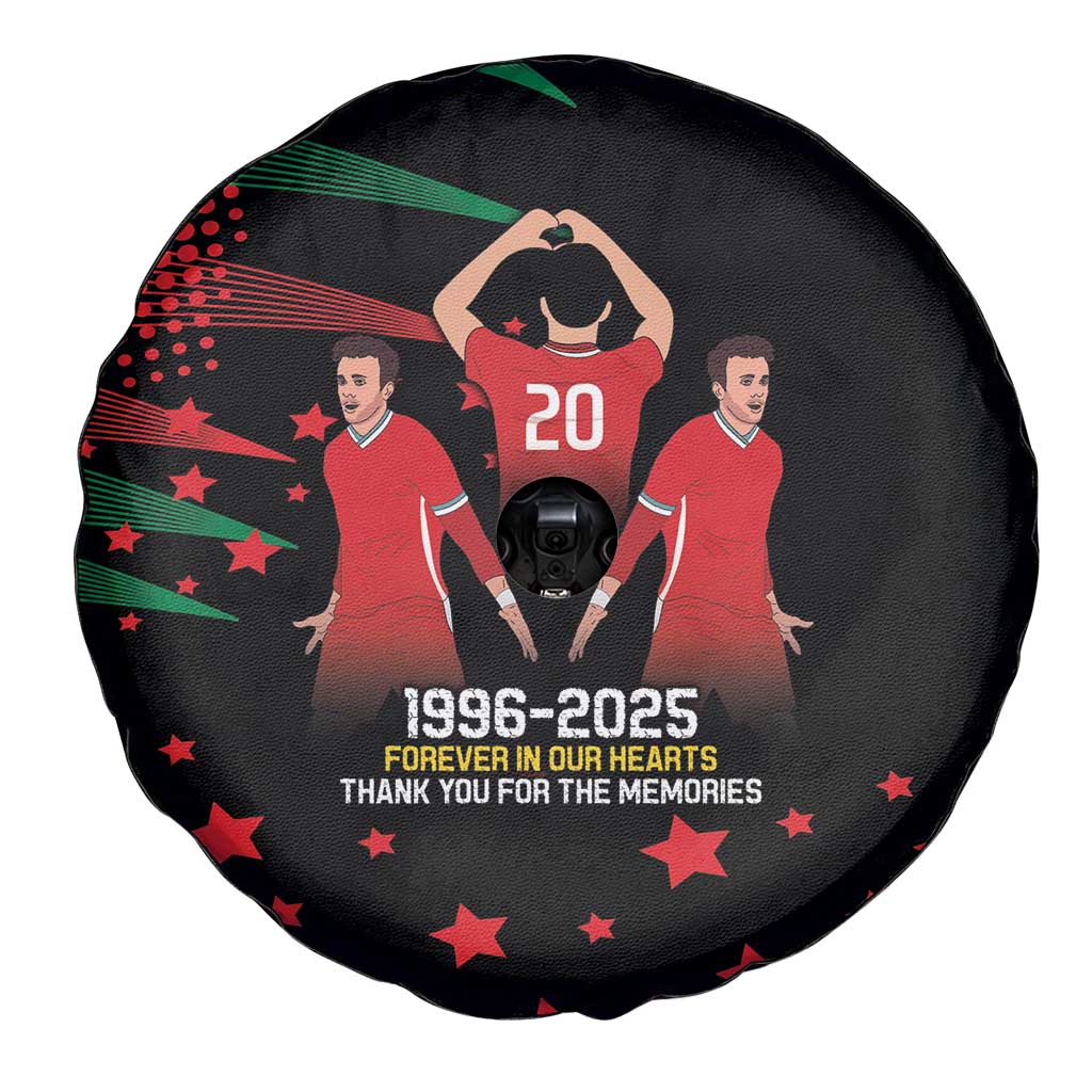 Portuguese Footballer Memorial Spare Tire Cover 1996-2025 Forever In Our Hearts - Wonder Print Shop