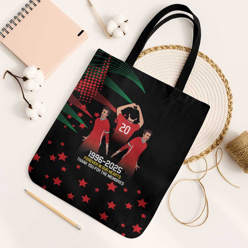 Portuguese Footballer Memorial Tote Bag 1996-2025 Forever In Our Hearts - Wonder Print Shop