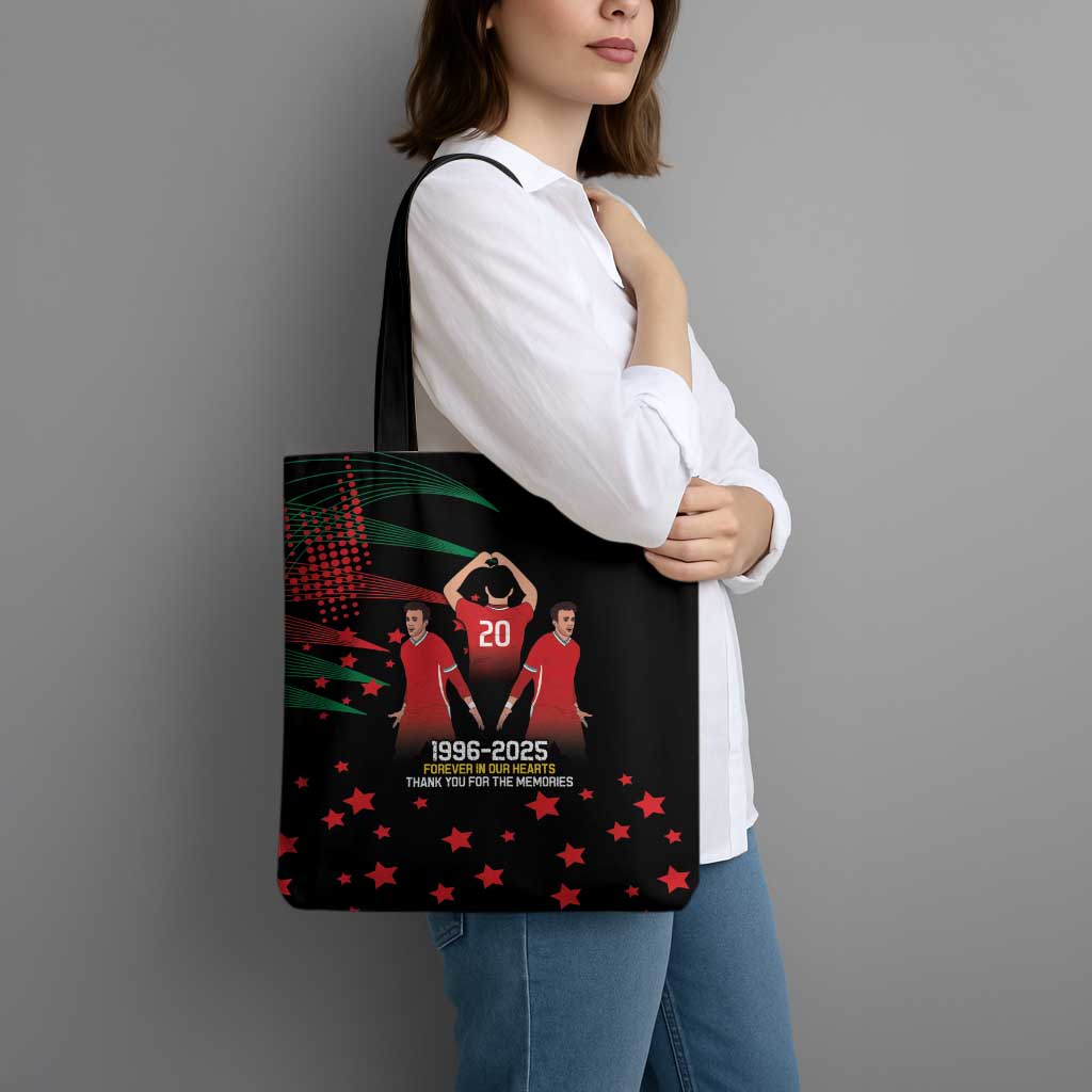 Portuguese Footballer Memorial Tote Bag 1996-2025 Forever In Our Hearts - Wonder Print Shop