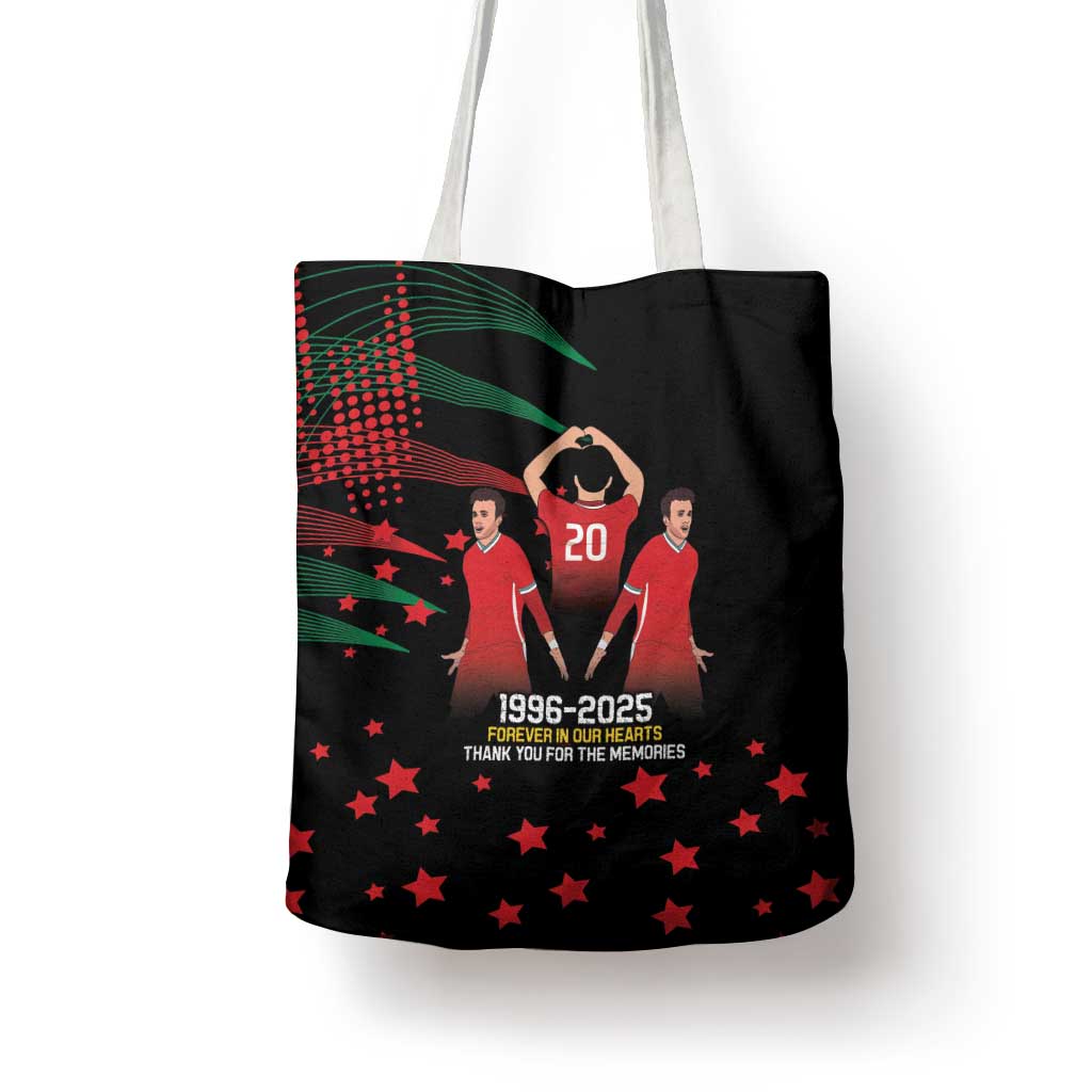 Portuguese Footballer Memorial Tote Bag 1996-2025 Forever In Our Hearts - Wonder Print Shop