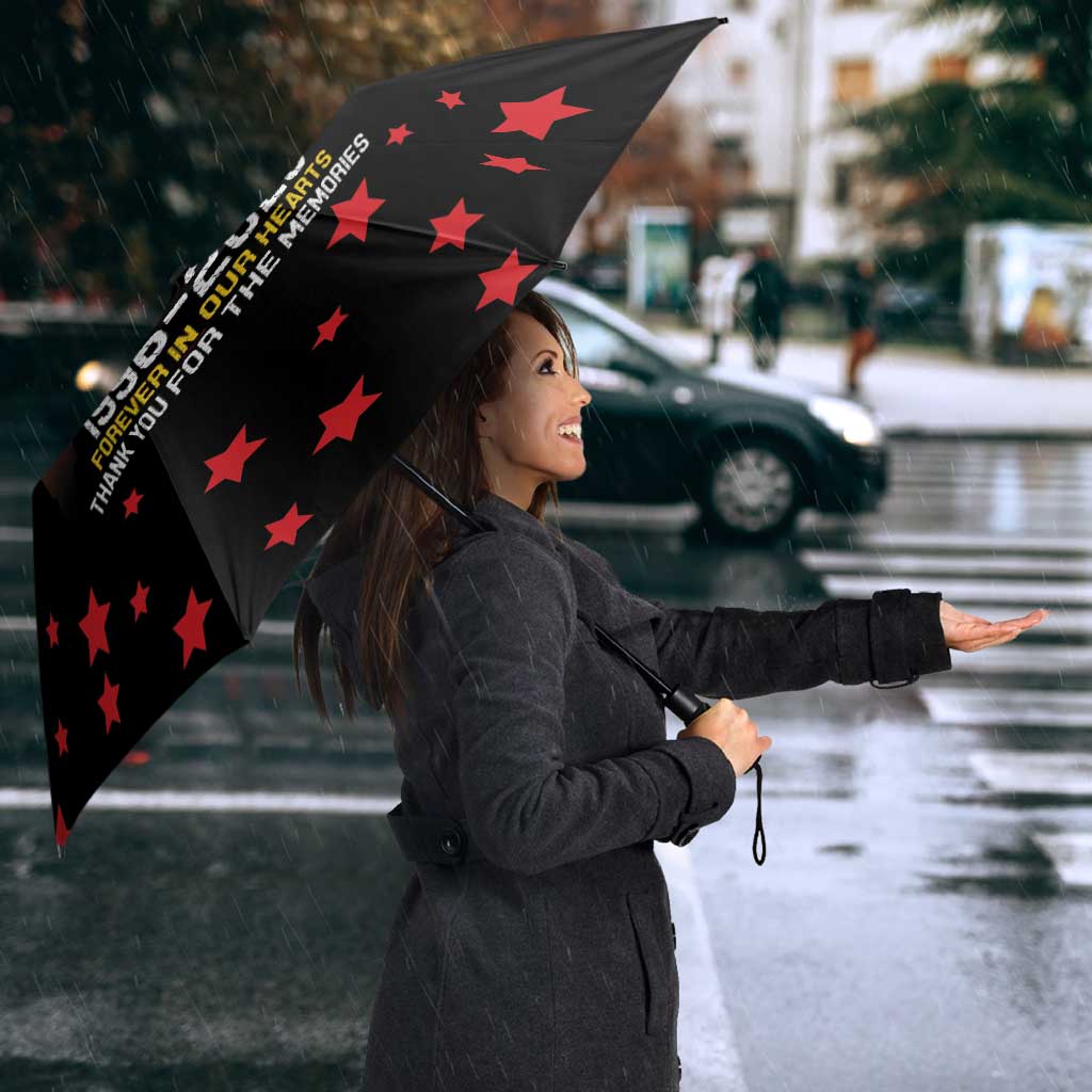 Portuguese Footballer Memorial Umbrella 1996-2025 Forever In Our Hearts - Wonder Print Shop