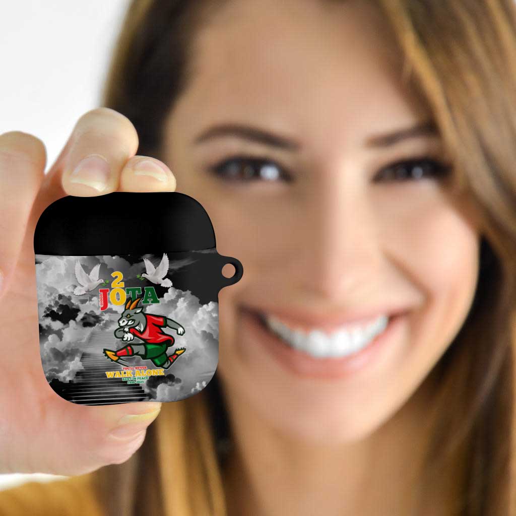 Portuguese Footballer Memorial AirPods Case You'll Never Walk Alone Rest In Peace 1996-2025 - Wonder Print Shop