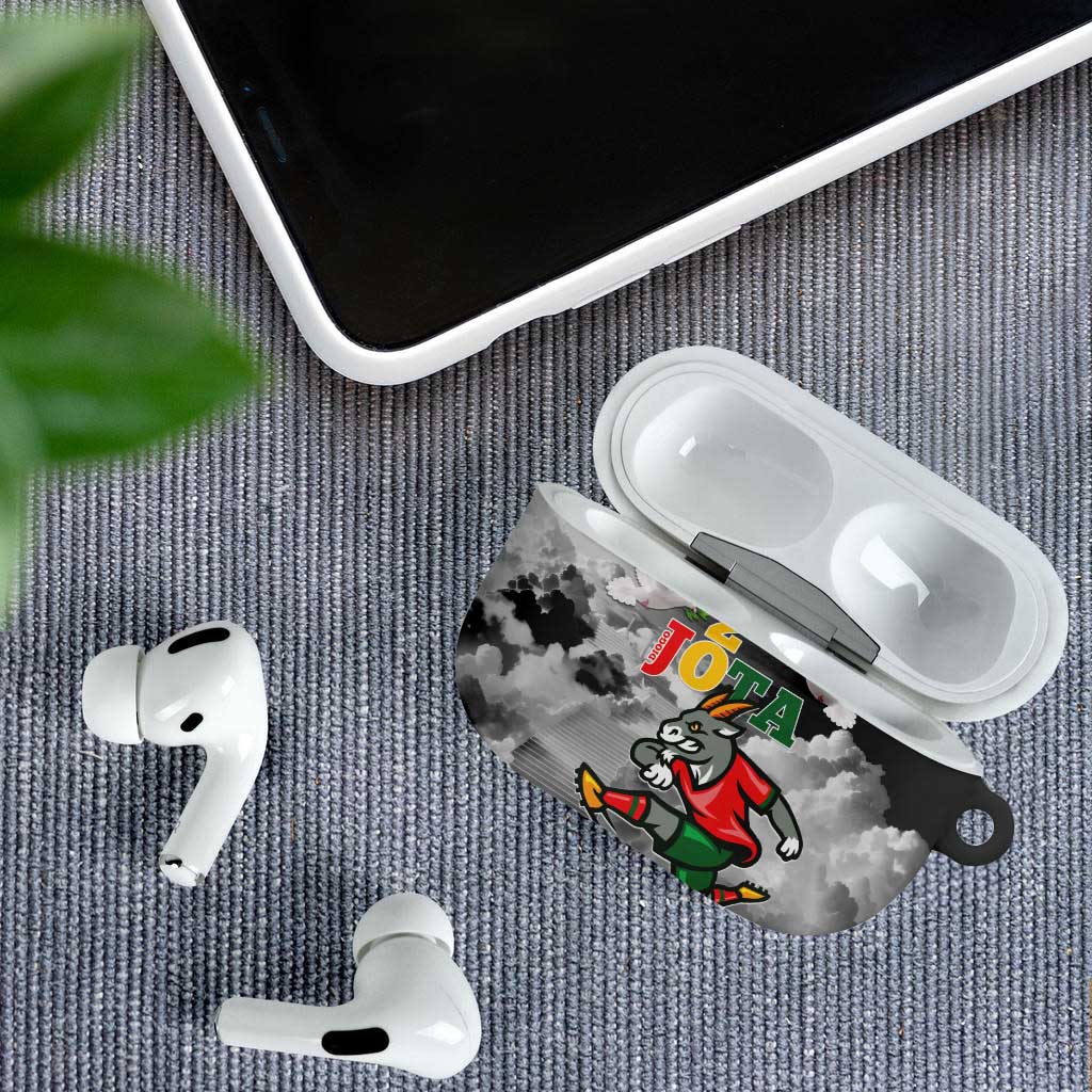 Portuguese Footballer Memorial AirPods Case You'll Never Walk Alone Rest In Peace 1996-2025 - Wonder Print Shop