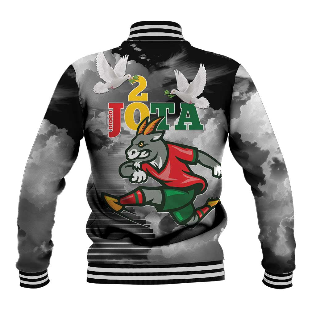 Portuguese Footballer Memorial Baseball Jacket You'll Never Walk Alone Rest In Peace 1996-2025 - Wonder Print Shop