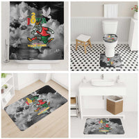 Portuguese Footballer Memorial Bathroom Set You'll Never Walk Alone Rest In Peace 1996-2025 - Wonder Print Shop