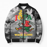 Portuguese Footballer Memorial Bomber Puffer Jacket You'll Never Walk Alone Rest In Peace 1996-2025 - Wonder Print Shop