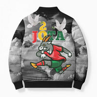 Portuguese Footballer Memorial Bomber Puffer Jacket You'll Never Walk Alone Rest In Peace 1996-2025 - Wonder Print Shop