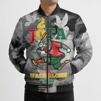 Portuguese Footballer Memorial Bomber Puffer Jacket You'll Never Walk Alone Rest In Peace 1996-2025 - Wonder Print Shop