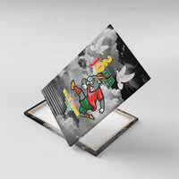 Portuguese Footballer Memorial Canvas Wall Art You'll Never Walk Alone Rest In Peace 1996-2025 - Wonder Print Shop