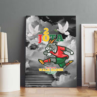 Portuguese Footballer Memorial Canvas Wall Art You'll Never Walk Alone Rest In Peace 1996-2025 - Wonder Print Shop