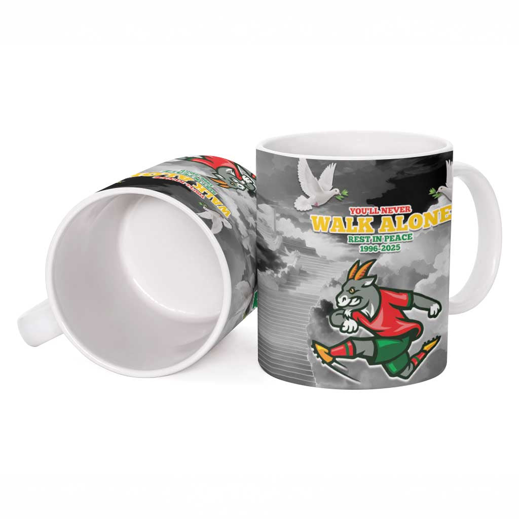 Portuguese Footballer Memorial Ceramic Mug You'll Never Walk Alone Rest In Peace 1996-2025 - Wonder Print Shop