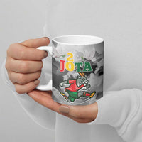 Portuguese Footballer Memorial Ceramic Mug You'll Never Walk Alone Rest In Peace 1996-2025 - Wonder Print Shop