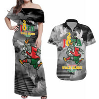 Portuguese Footballer Memorial Couples Matching Off Shoulder Maxi Dress and Hawaiian Shirt You'll Never Walk Alone Rest In Peace 1996-2025 - Wonder Print Shop