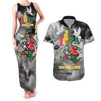 Portuguese Footballer Memorial Couples Matching Tank Maxi Dress and Hawaiian Shirt You'll Never Walk Alone Rest In Peace 1996-2025 - Wonder Print Shop