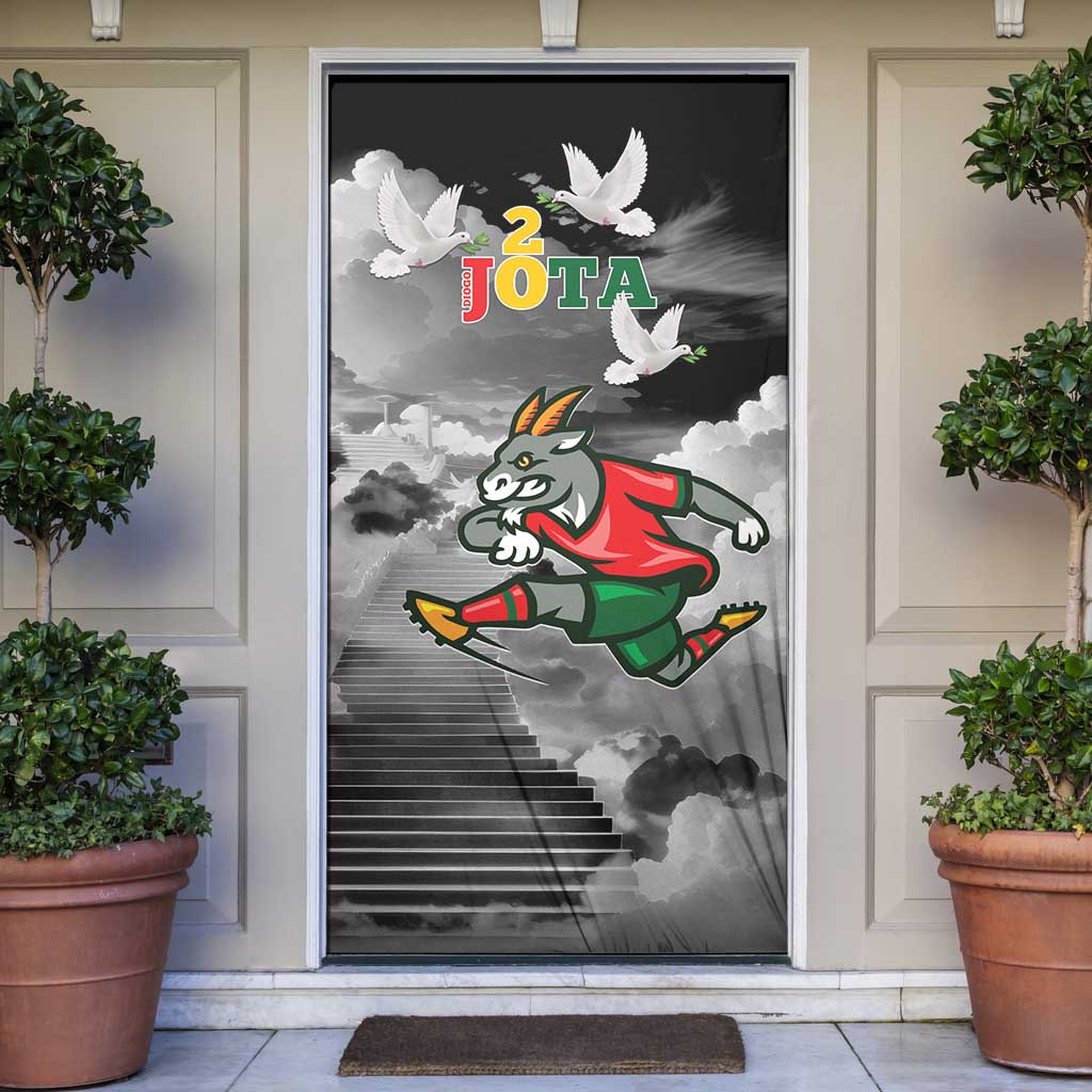 Portuguese Footballer Memorial Door Cover You'll Never Walk Alone Rest In Peace 1996-2025 - Wonder Print Shop