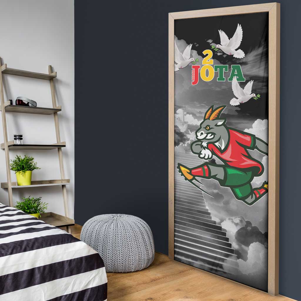 Portuguese Footballer Memorial Door Cover You'll Never Walk Alone Rest In Peace 1996-2025 - Wonder Print Shop