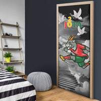 Portuguese Footballer Memorial Door Cover You'll Never Walk Alone Rest In Peace 1996-2025 - Wonder Print Shop