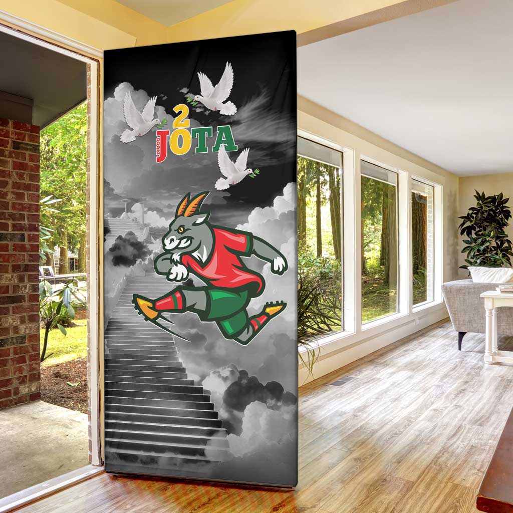 Portuguese Footballer Memorial Door Cover You'll Never Walk Alone Rest In Peace 1996-2025 - Wonder Print Shop