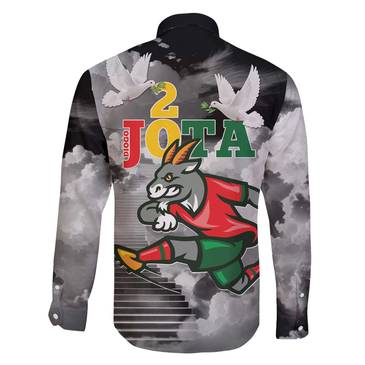 Portuguese Footballer Memorial Family Matching Off The Shoulder Long Sleeve Dress and Hawaiian Shirt You'll Never Walk Alone Rest In Peace 1996-2025 - Wonder Print Shop