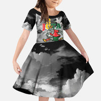 Portuguese Footballer Memorial Family Matching Off Shoulder Maxi Dress and Hawaiian Shirt You'll Never Walk Alone Rest In Peace 1996-2025 - Wonder Print Shop