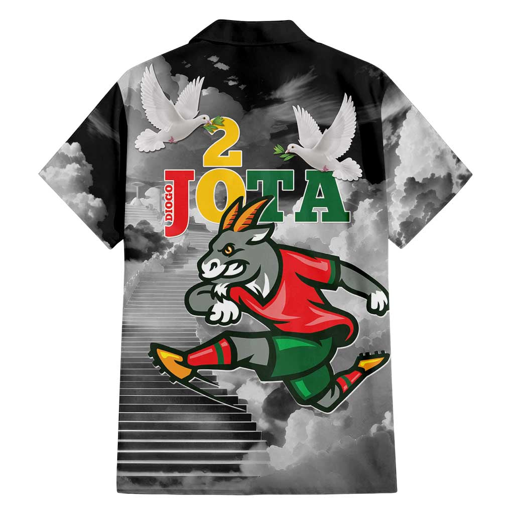 Portuguese Footballer Memorial Family Matching Off Shoulder Maxi Dress and Hawaiian Shirt You'll Never Walk Alone Rest In Peace 1996-2025 - Wonder Print Shop