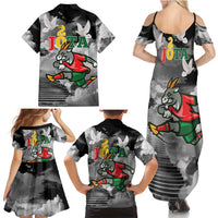 Portuguese Footballer Memorial Family Matching Summer Maxi Dress and Hawaiian Shirt You'll Never Walk Alone Rest In Peace 1996-2025 - Wonder Print Shop