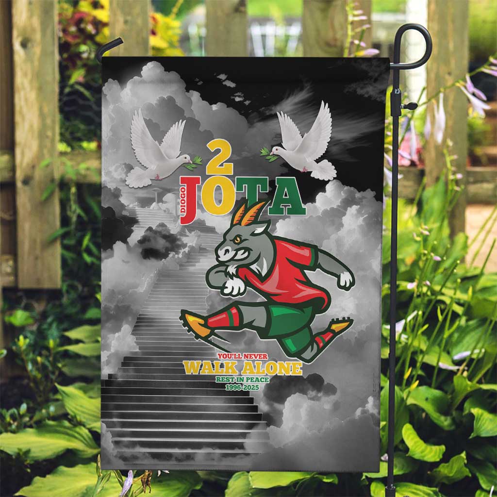 Portuguese Footballer Memorial Garden Flag You'll Never Walk Alone Rest In Peace 1996-2025 - Wonder Print Shop