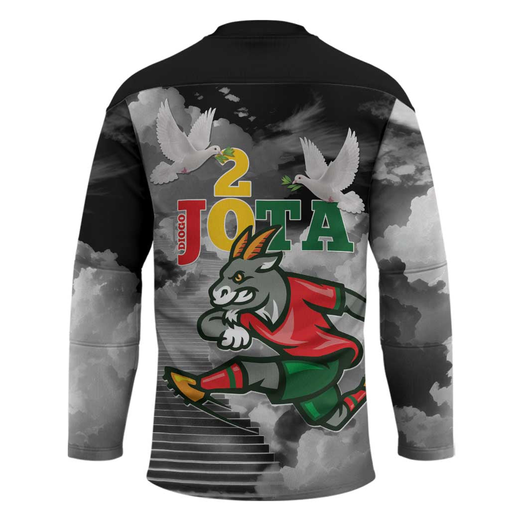 Portuguese Footballer Memorial Hockey Jersey You'll Never Walk Alone Rest In Peace 1996-2025 - Wonder Print Shop