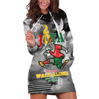 Portuguese Footballer Memorial Hoodie Dress You'll Never Walk Alone Rest In Peace 1996-2025 - Wonder Print Shop